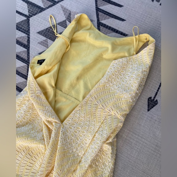 Tahari by ASL Butter Tea Dress, Size 14 - Picture 15 of 16